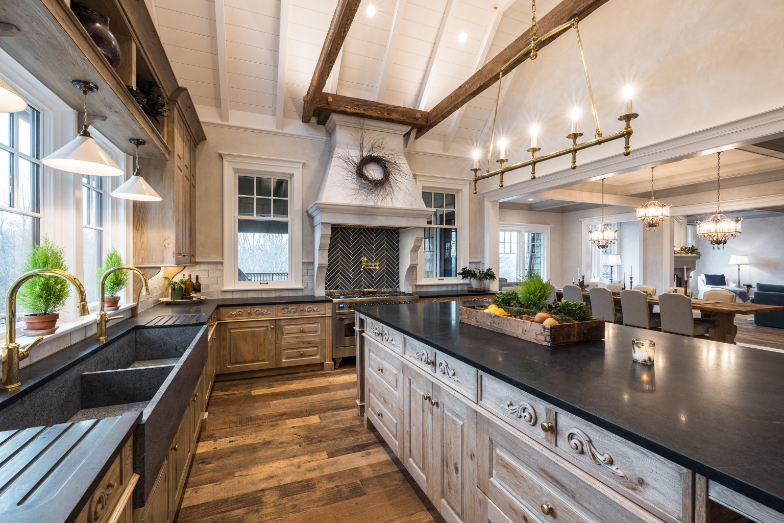 Modern coastal kitchen remodel by South Florida Home Remodeling