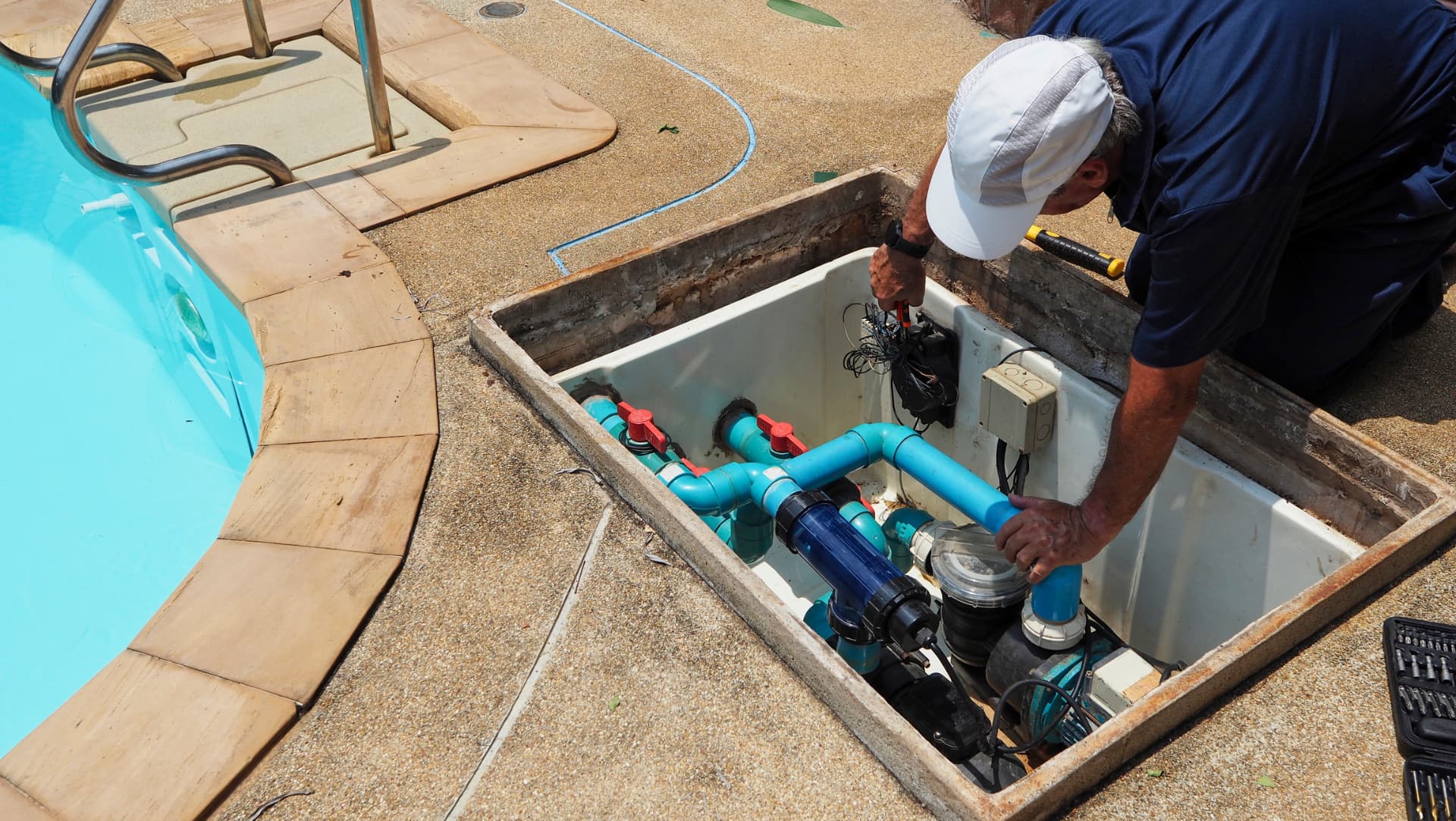 Pool equipment and plumbing installation in Coconut Grove, FL