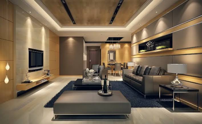 Bright modern coastal living room