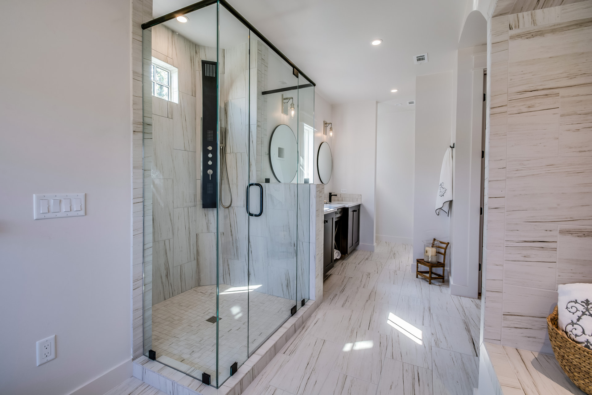 Frameless Glass Shower Build