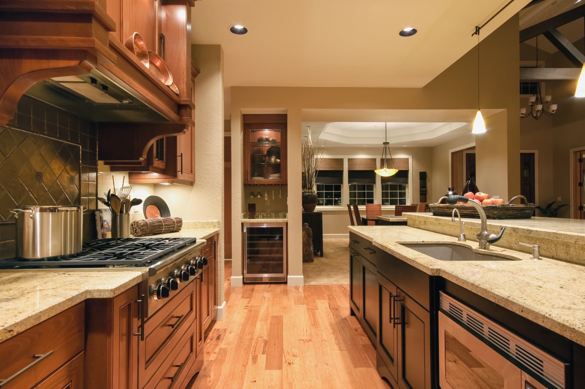 Chef's kitchen renovation in Sunny Isles, FL