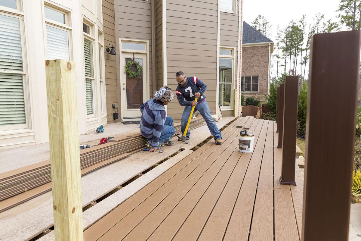 Composite Deck Installation