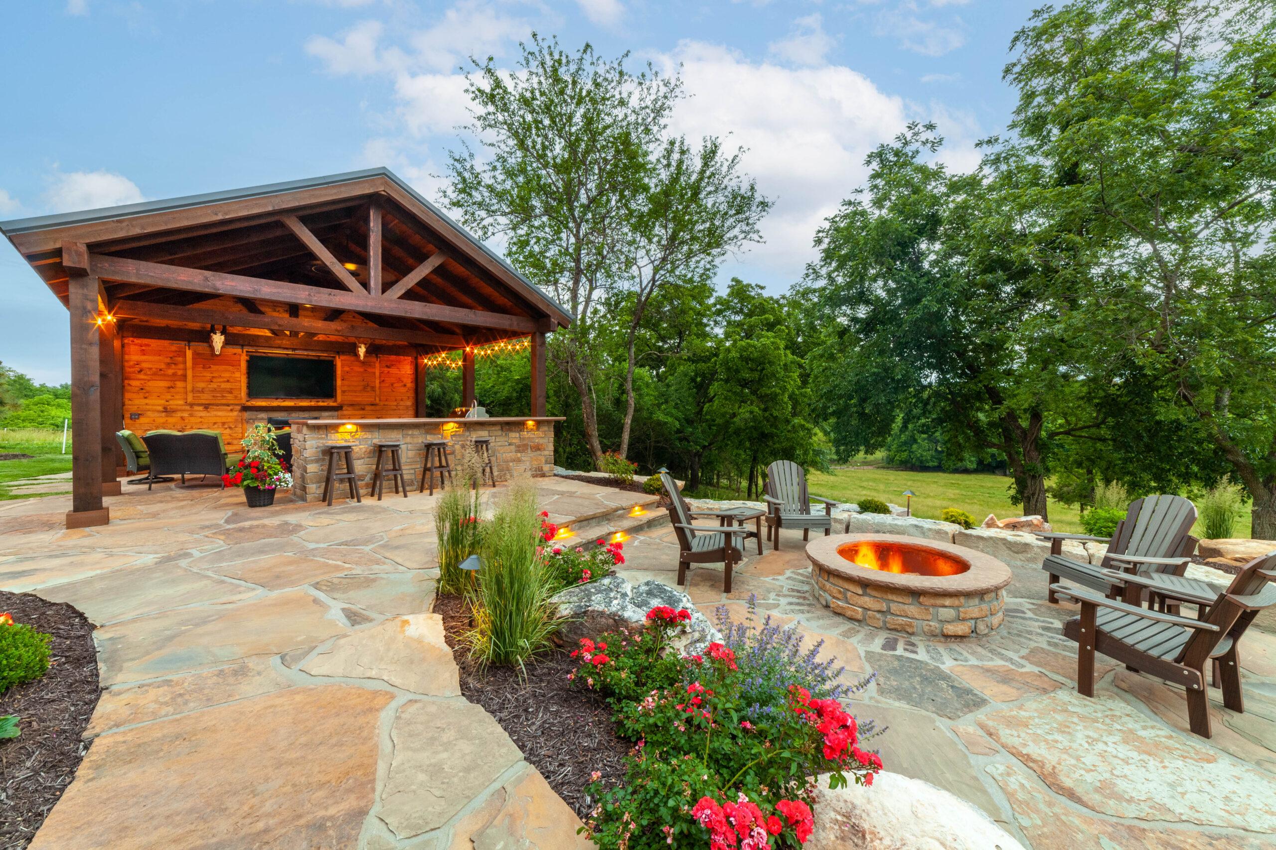 Paver Patio & Fire Pit